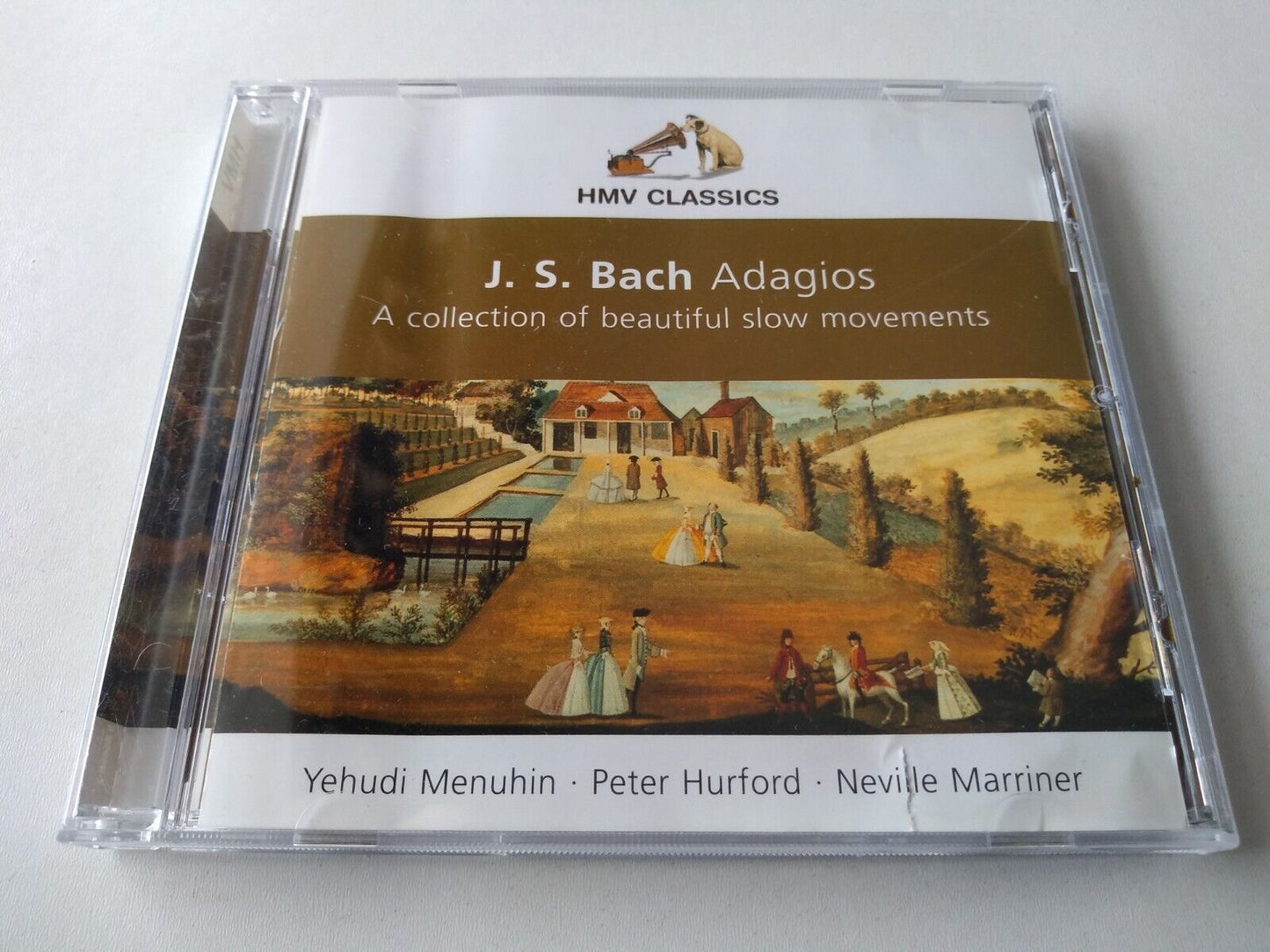 J S Bach - Adagios - Yehudi Menuhin (HMV) CD album