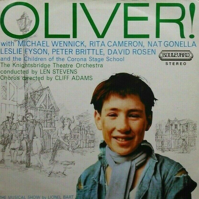 Knightsbridge Theatre Orchestra – Oliver (Boulevard, 1979) 12" vinyl LP VG/VG