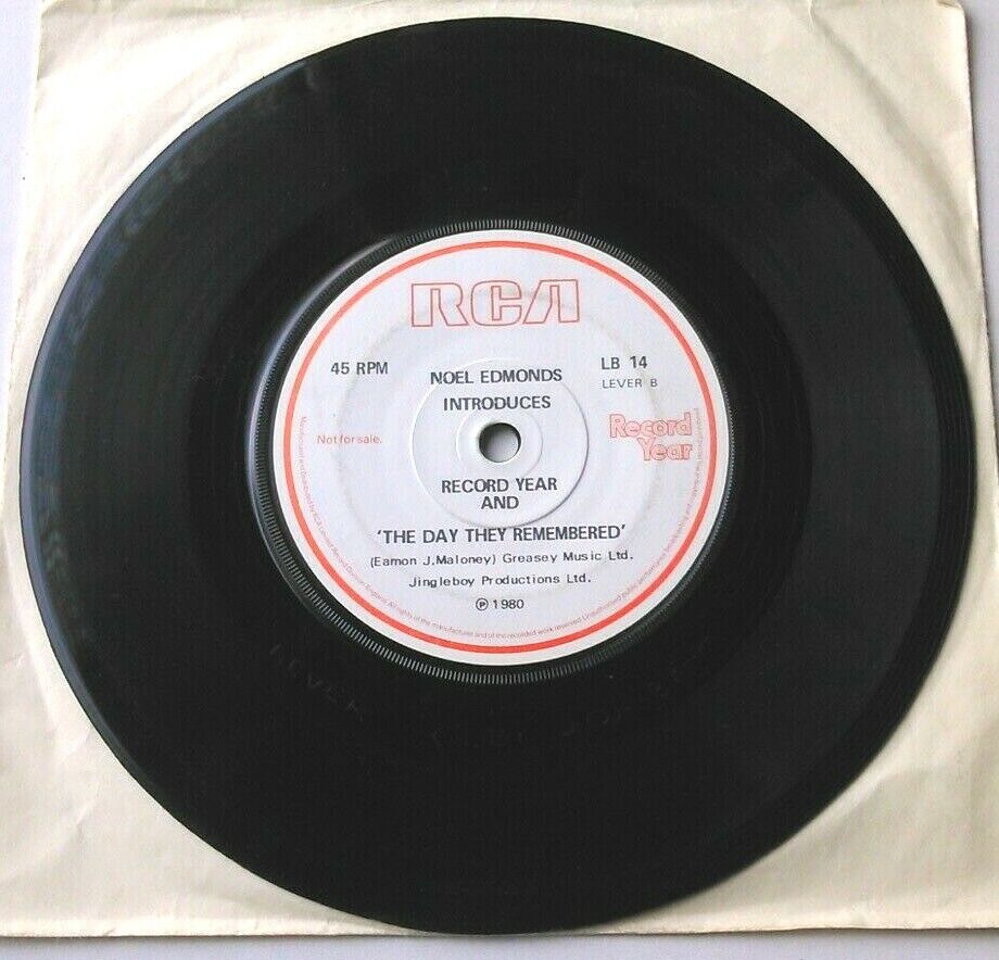 John Williams - Cavatina, Noel Edmonds (1980) 7" single VG/- Record Year promo