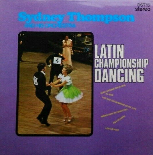 Sydney Thompson - Latin Championship Dancing (STDR, 1975) 12" vinyl LP VGVG