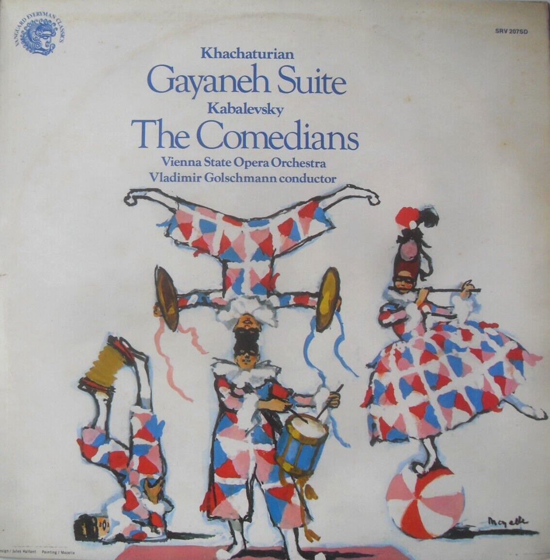 Khachaturian, Golschmann -  Gayaneh Suite/Comedians (Vanguard 1972) 12" LP VG/VG