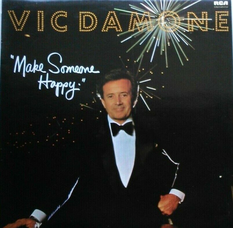 Vic Damone – Make Someone Happy (RCA, 1981) 12" vinyl LP VG/VG