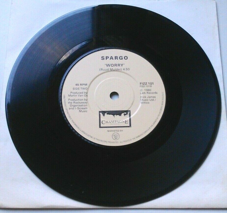 Spargo – You And Me (Champagne Records, 1980) 7" vinyl single VG/VG