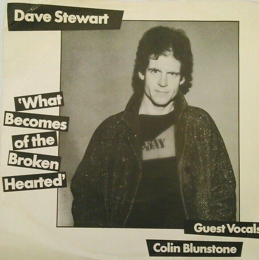 Dave Stewart - What Becomes Of The Broken Hearted 7" vinyl P/S single VG/VG