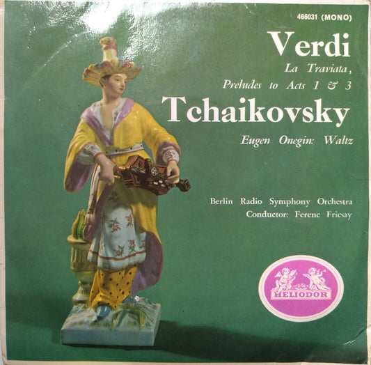 Verdi, Tchaikovsky - La Traviata, Eugen Onegin (Heliodor 1965) 7" P/S EP VG/VG