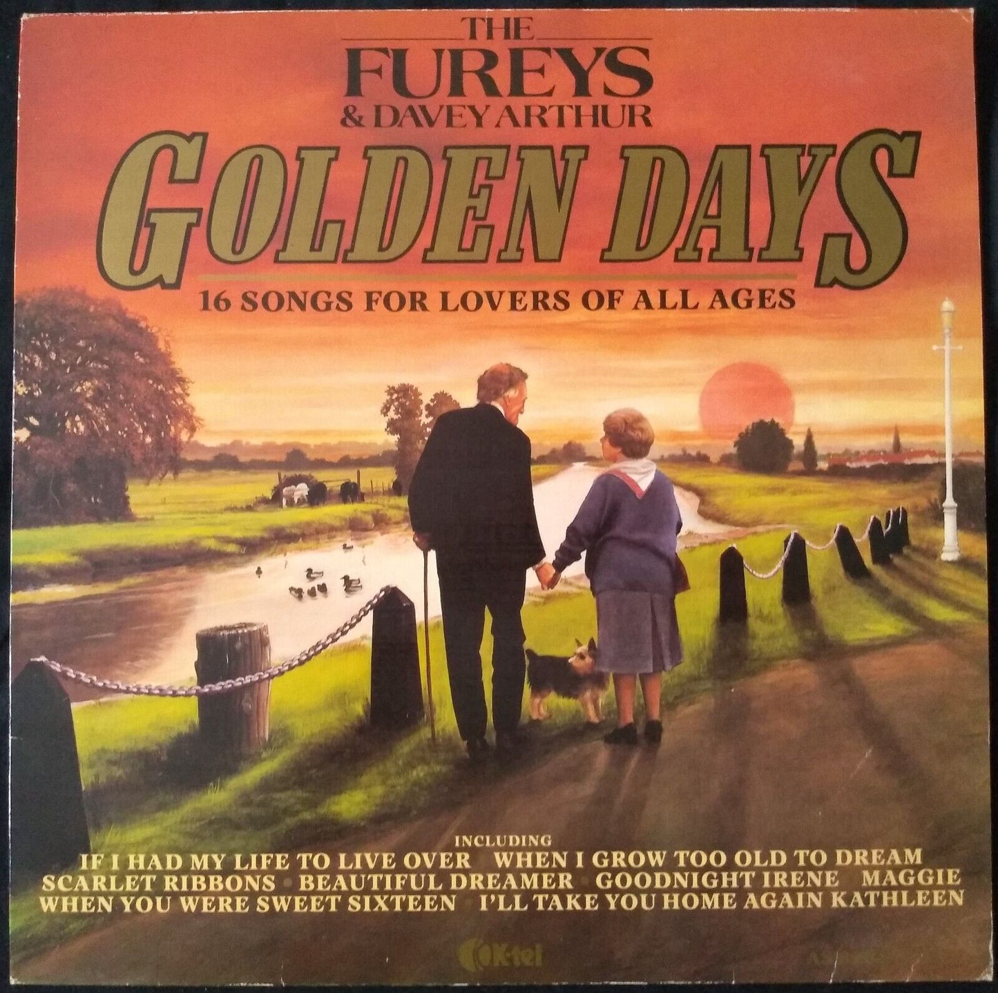 The Fureys & Davey Arthur - Golden Days (K-Tel 1984) 12" vinyl LP VG/VG