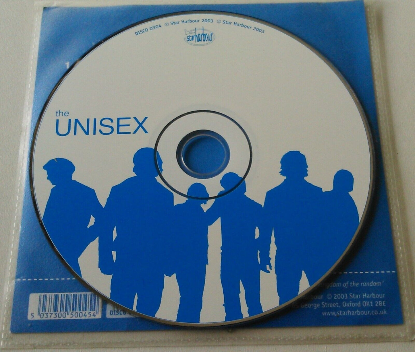 The Unisex – Take Me Higher (2003) CD single *no case - plastic wallet* promo