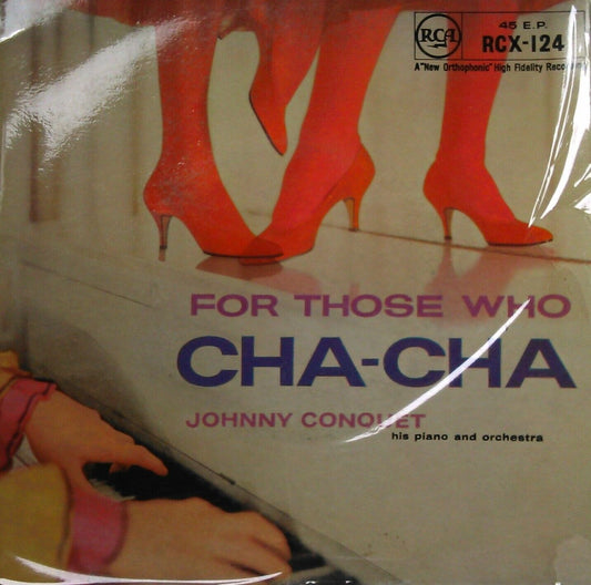 Johnny Conquet - For Those Who Cha-Cha (RCA, 1957) 7" vinyl EP VG/VG