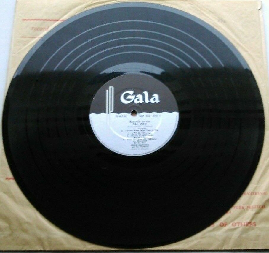 Eddie Maynard And His Orchestra – Pal Joey (Gala, 1958) 12" vinyl LP VG/VG