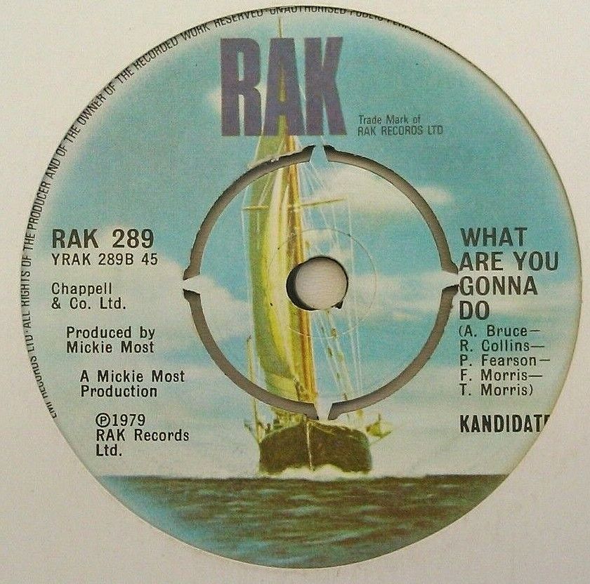 Kandidate – I Don't Wanna Lose You (RAK, 1979) 7" vinyl single VG/-