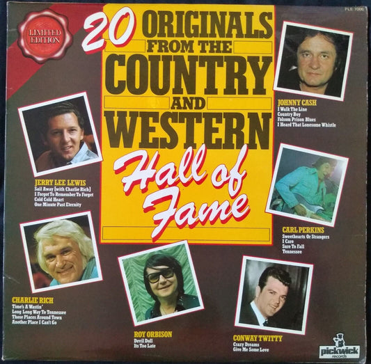 Various -20 Originals From The Country & Western Hall Of Fame 12" vinyl LP VG/VG