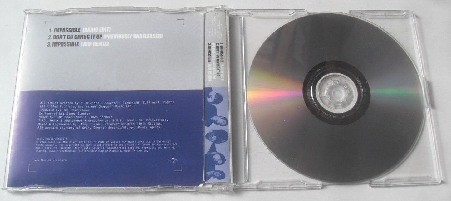 The Charlatans – Impossible (2000) CD1 single