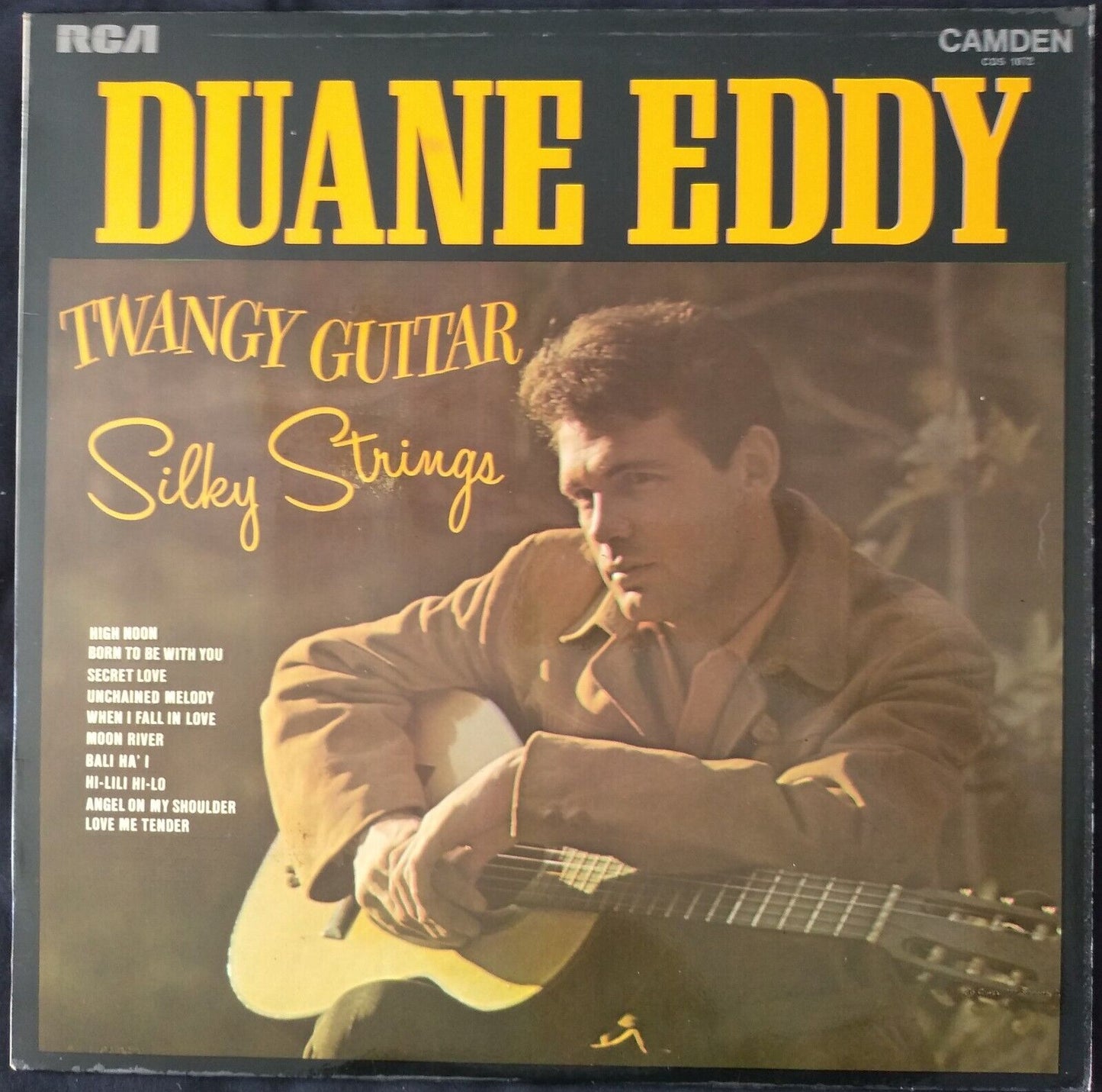 Duane Eddy - Twangy Guitar Silky Strings (RCA 1970) 12" vinyl LP VG/VG RE