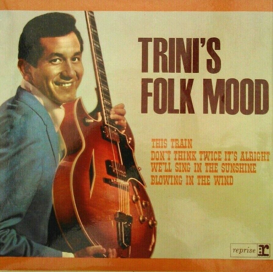 Trini Lopez – Trini's Folk Mood (Reprise, 1964) 7" vinyl P/S EP VG/VG