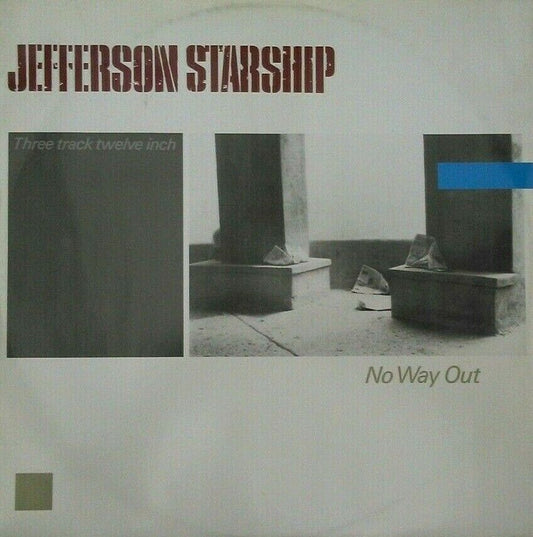 Jefferson Starship - No Way Out (RCA, 1984) 12" vinyl single VG/VG