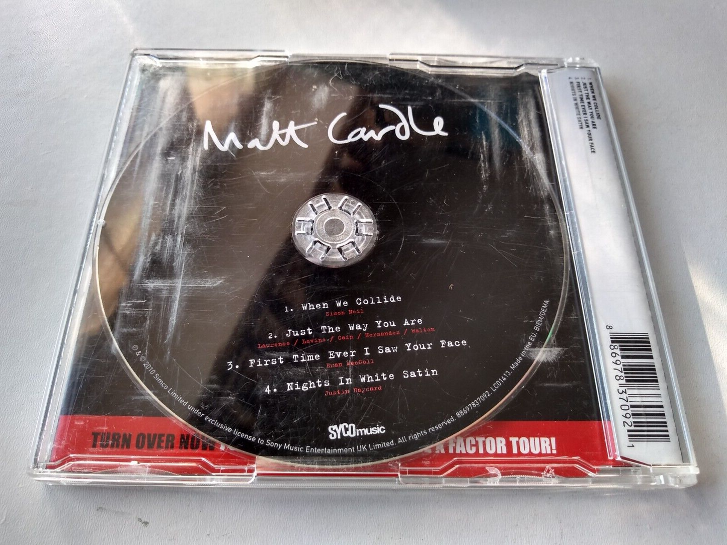 Matt Cardle - When We Collide (2010) CD Single