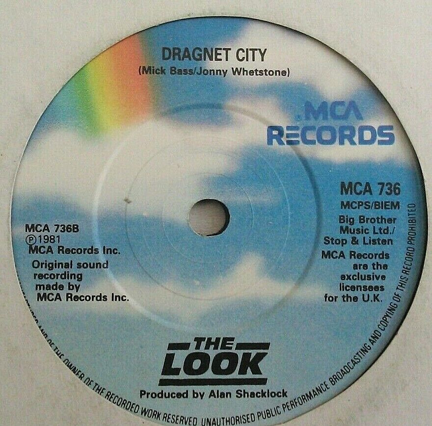 The Look - Feeding Time (MCA, 1981) 7" vinyl single VG/-