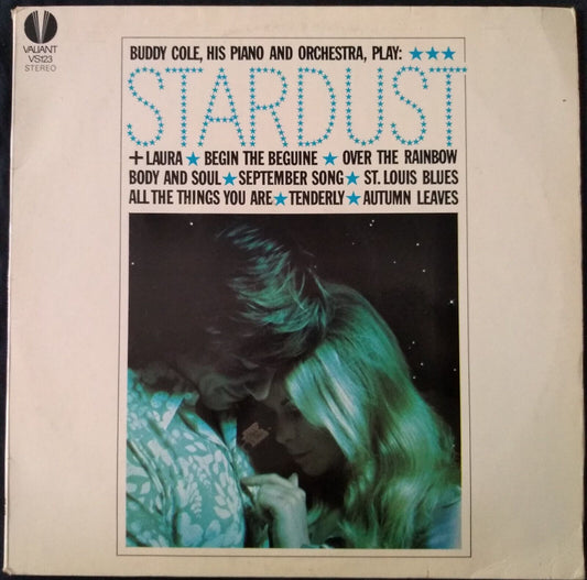 Buddy Cole And His Orchestra - Stardust (Valiant) 12" vinyl LP VG/VG