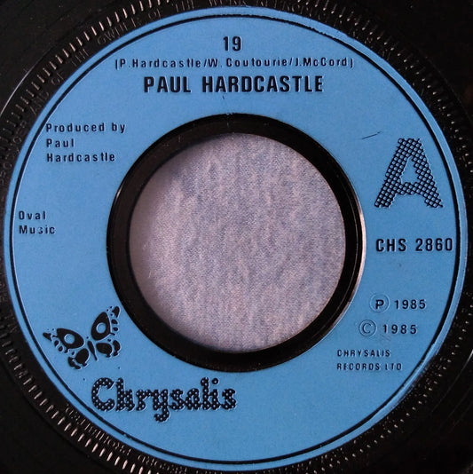 Paul Hardcastle - 19 (Chrysalis 1985) 7" vinyl single VG/- jukebox