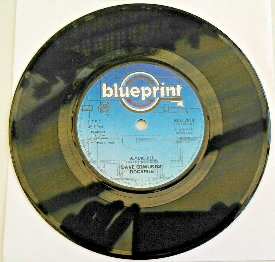 Rockpile - I Hear You Knocking (Blueprint, 1980) 7" vinyl single VG/-