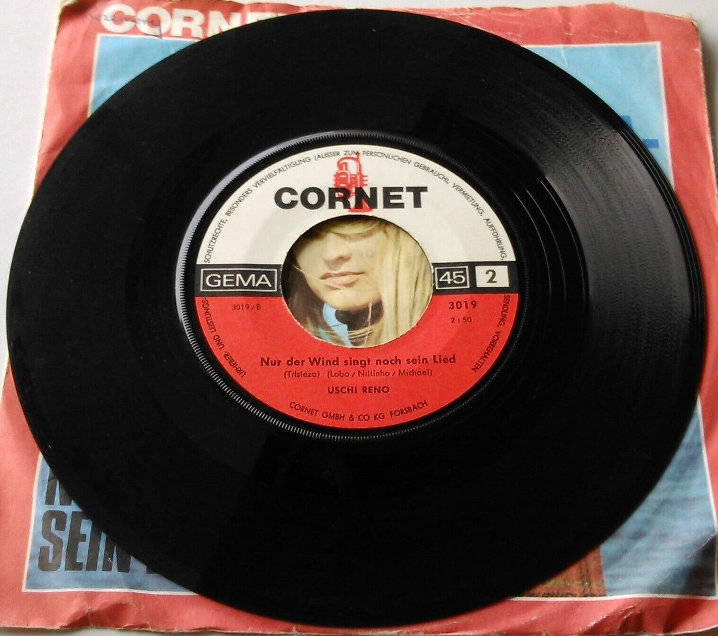 Uschi Reno – Schali - Schala - Schalu (Comet) 7" vinyl single VG/VG German