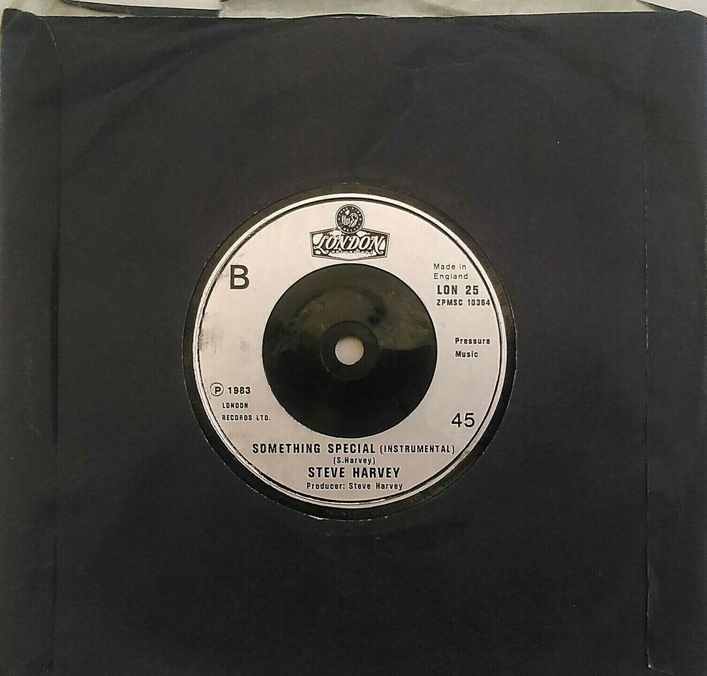 Steve Harvey - Something Special (London, 1983) 7" vinyl single VG/G+