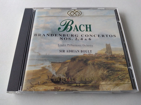 Bach - Brandenburg Concertos Nos. 2, 4 & 6 (1993) CD album Boult