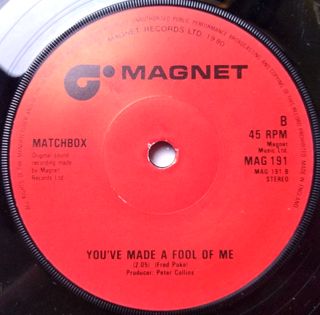 Matchbox - When You Ask About Love (Magnet 1980) 7" vinyl single VG/-