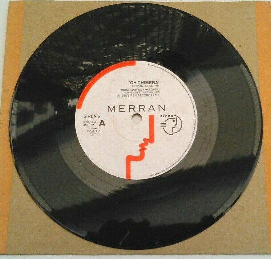 Merran - Oh Chimera (Siren, 1985) 7" vinyl single VG/-