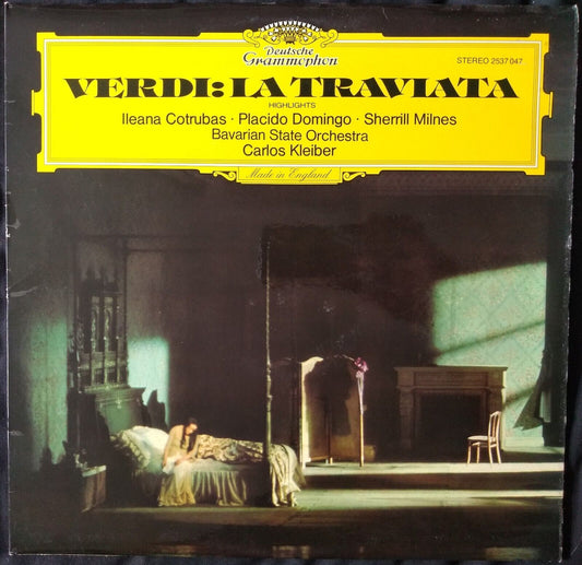 Verdi - La Traviata (Highlights) (Deutsche Grammophon 1977) 12" vinyl LP VG/VG