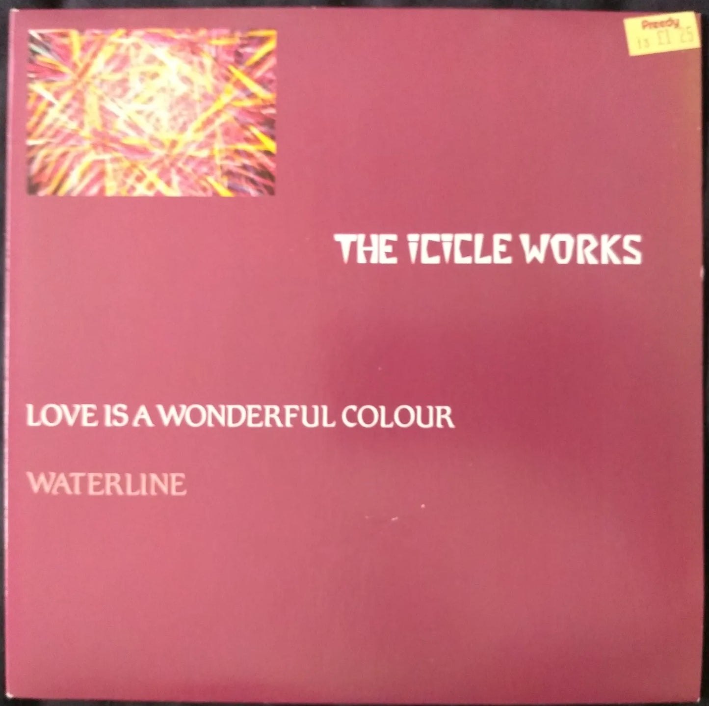 The Icicle Works ‎– Love Is A Wonderful Colour (Beggars 1983) 7" vinyl single VG