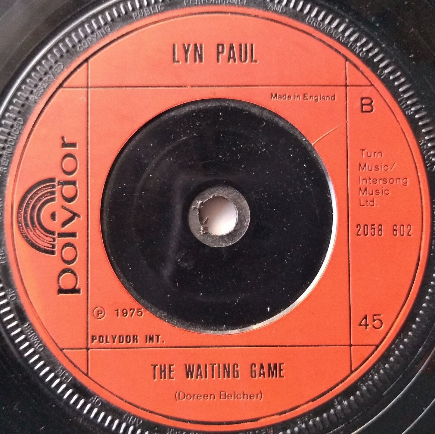 Lyn Paul - It Oughta Sell A Million (Polydor 1975) 7" vinyl single VG/-