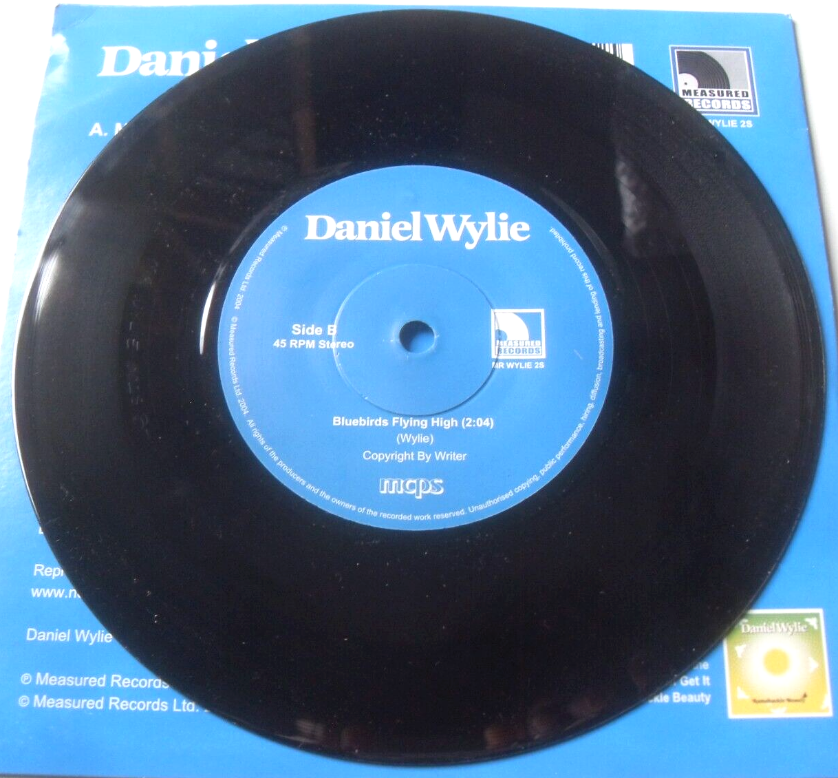 Daniel Wylie - Make Love To The World (Measured, 2004) 7" vinyl single VG/VG