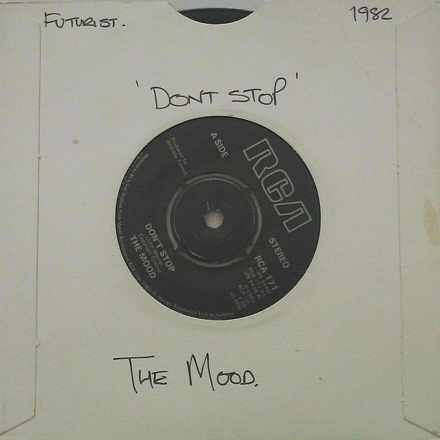 The Mood - Don't Stop (RCA, 1982) 7" vinyl single VG/-