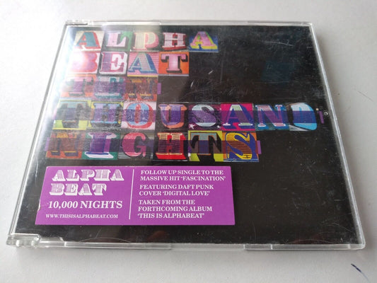 Alphabeat - 10,000 Nights (2008) CD single