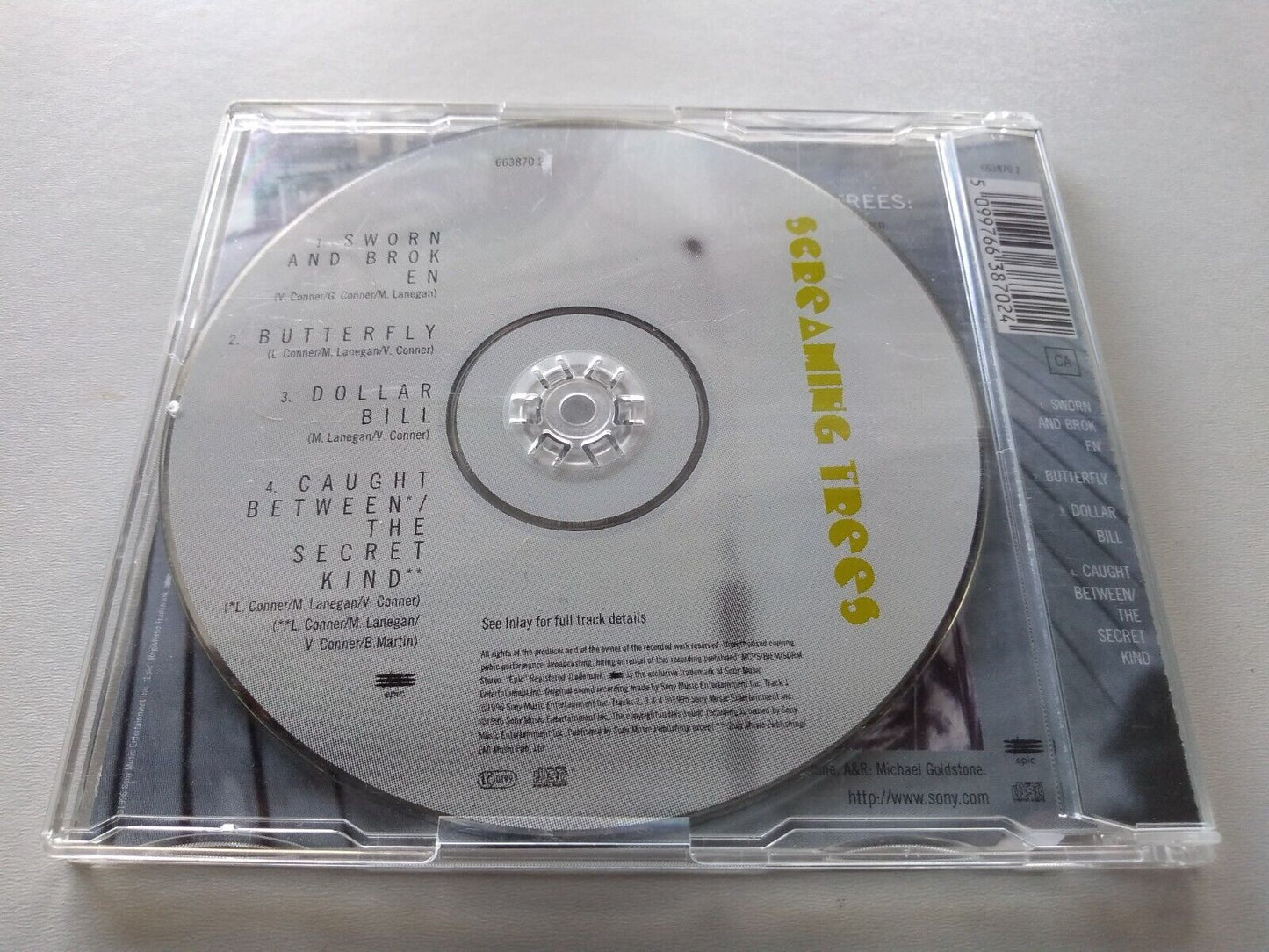 Screaming Trees - Sworn and Broken (1996) CD single