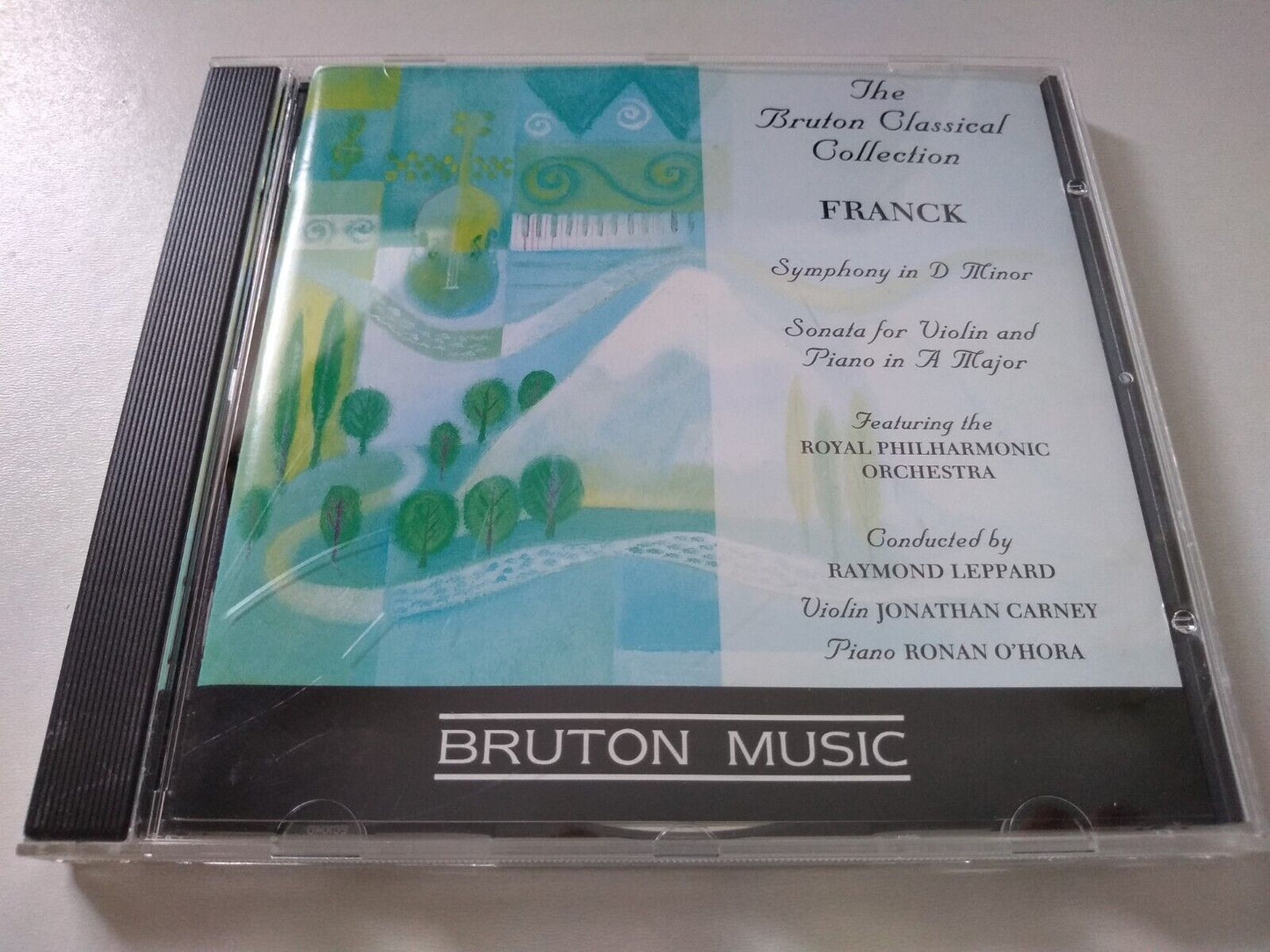 Franck, RPO - Symphony in D Minor (Bruton 1996) CD album