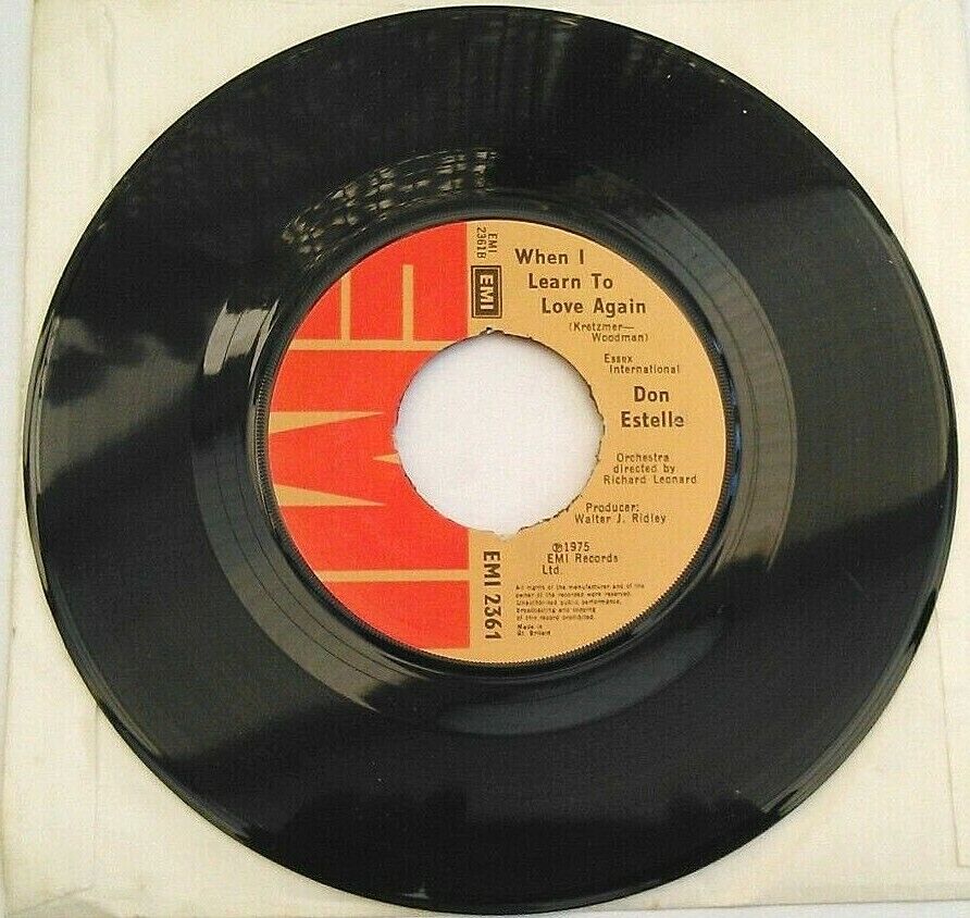 Don Estelle And Windsor Davies - Paper Doll (EMI, 1975) 7" vinyl single VG/-