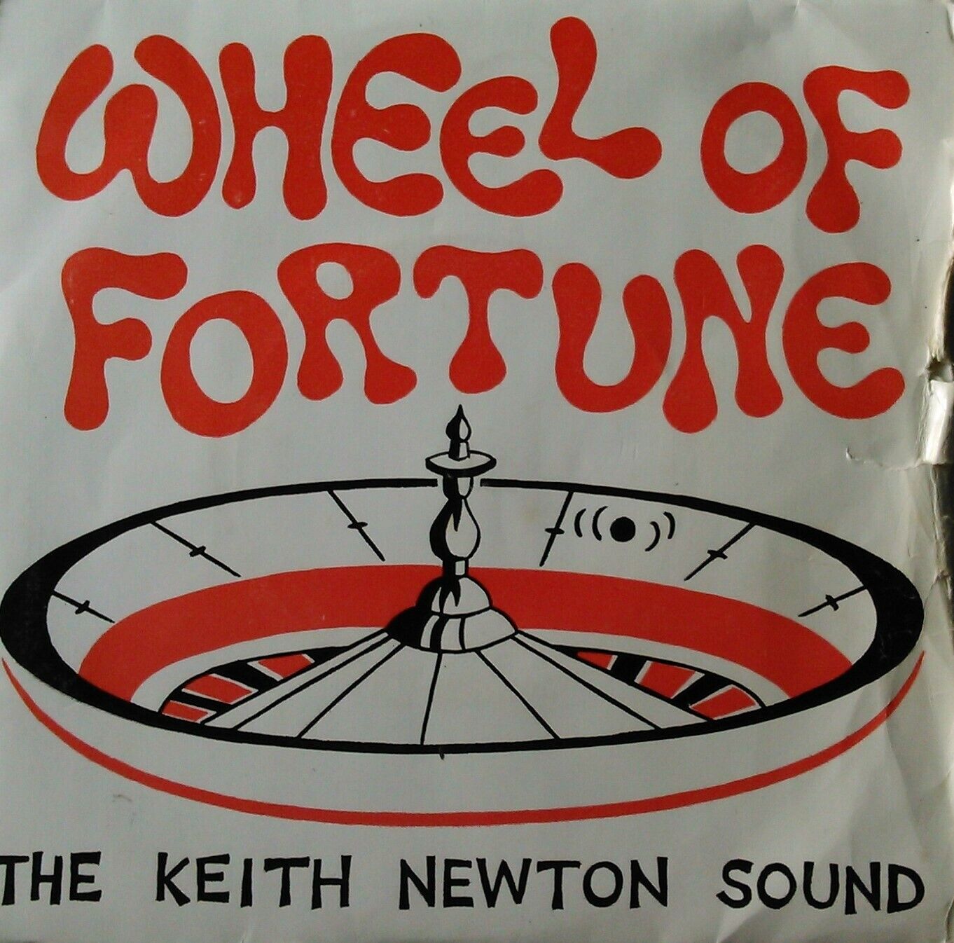 The Keith Newton Sound – Wheel Of Fortune (NDS, 1972) 7" vinyl EP VG/VG