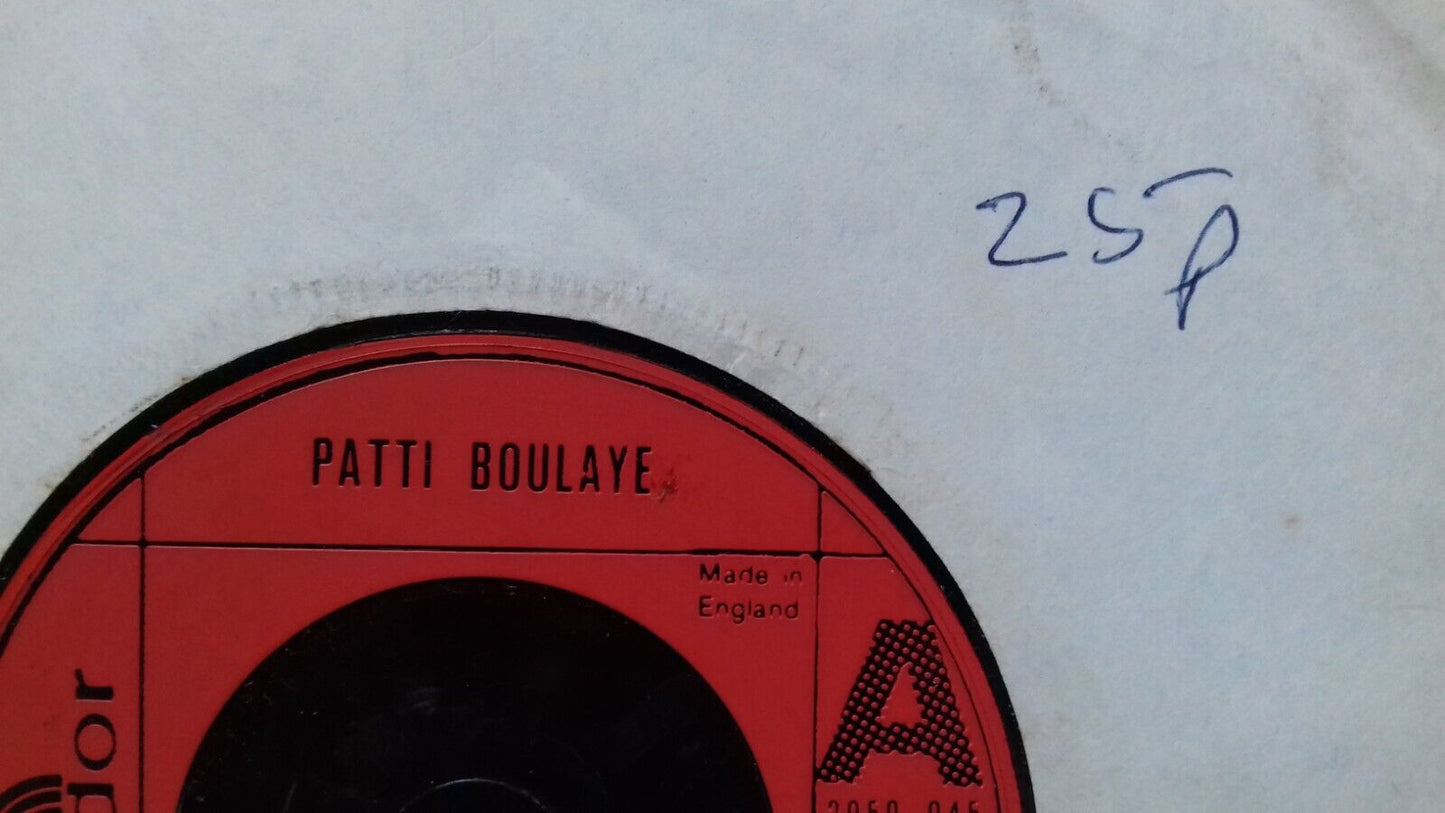 Patti Boulaye – Memories Don't Leave Like People Do  7" vinyl single VG/-