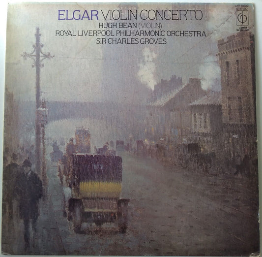 Elgar, Bean, RPO - Violin Concerto In B Minor Op.61 (EMI) 12" vinyl LP VG/G+