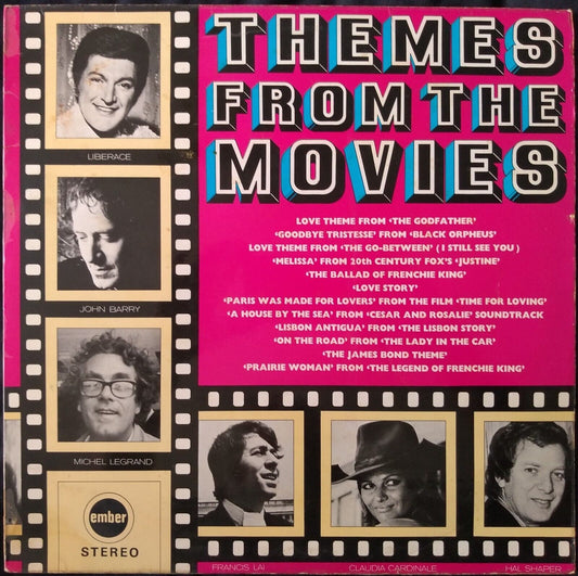 Various ‎– Themes From The Movies (Ember 1973) 12" vinyl LP VG/VG