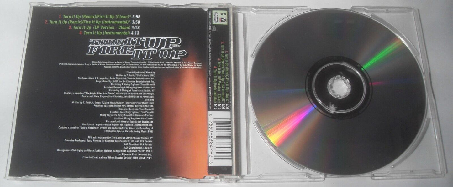 Busta Rhymes – Turn It Up (Remix) (1998) CD single