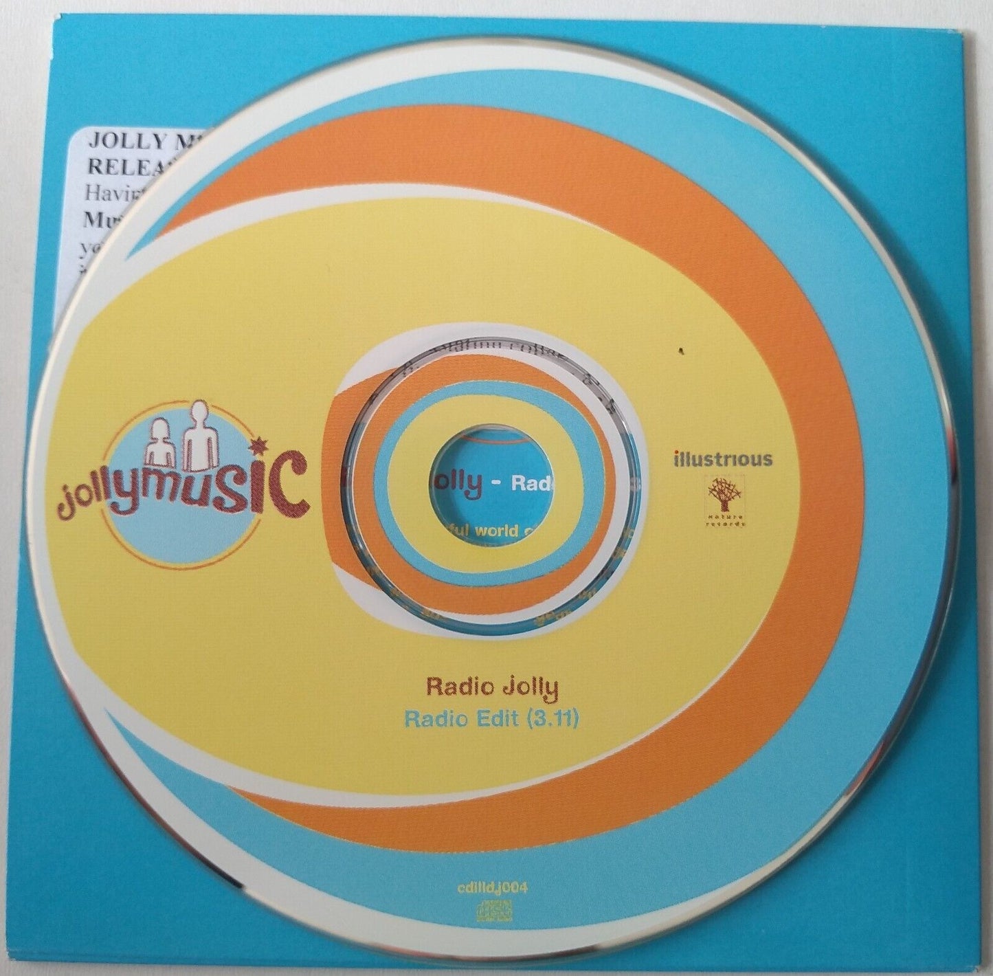 Jollymusic – Radio Jolly (2002) CD single promo