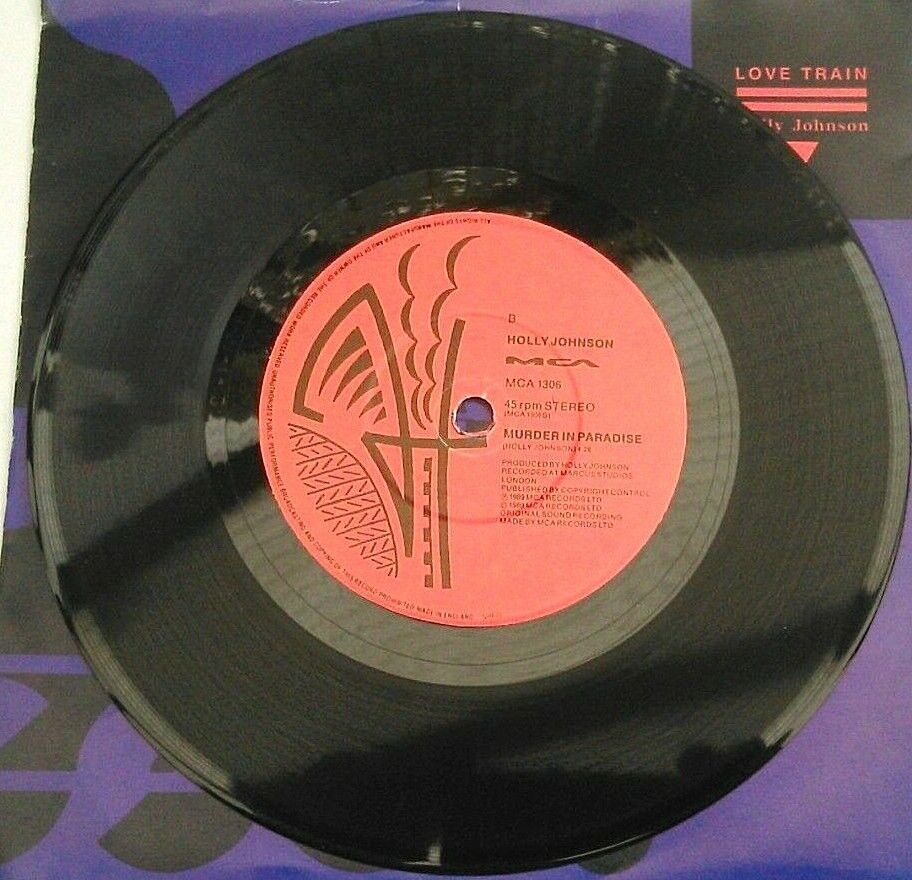 Holly Johnson - Love Train (MCA, 1989) 7" vinyl P/S single VG/VG