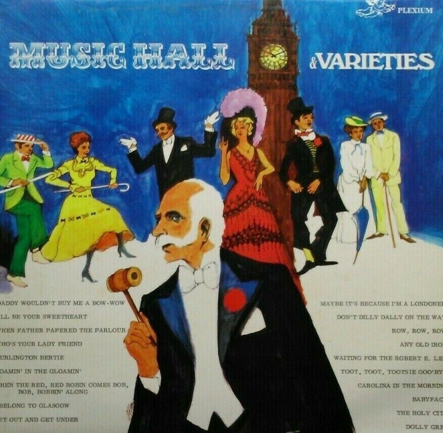 Various – Music Hall And Varieties (Plexium, 1971) 12" vinyl LP VG/VG