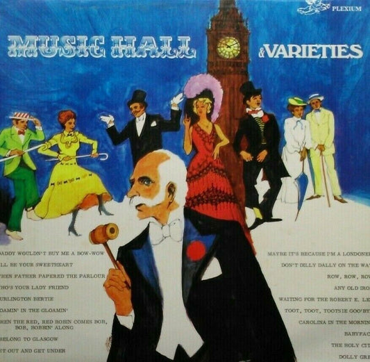 Various – Music Hall And Varieties (Plexium, 1971) 12" vinyl LP VG/VG