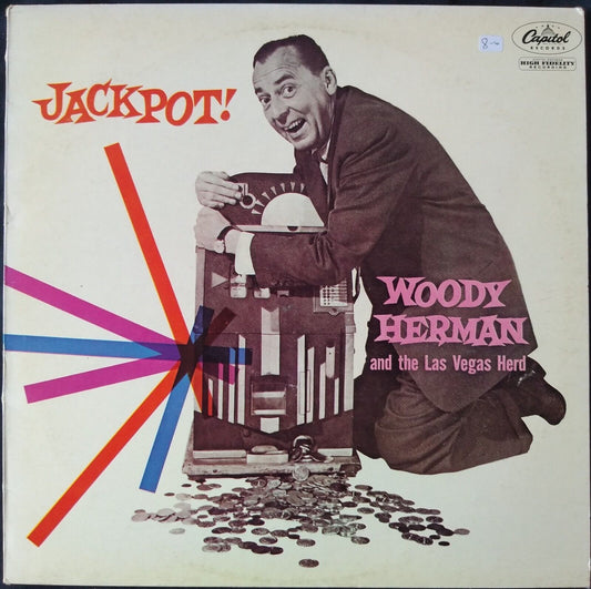 Woody Herman and the Las Vegas Herd-Jackpot! (Capitol 1979) 12" vinyl LP VG/VG