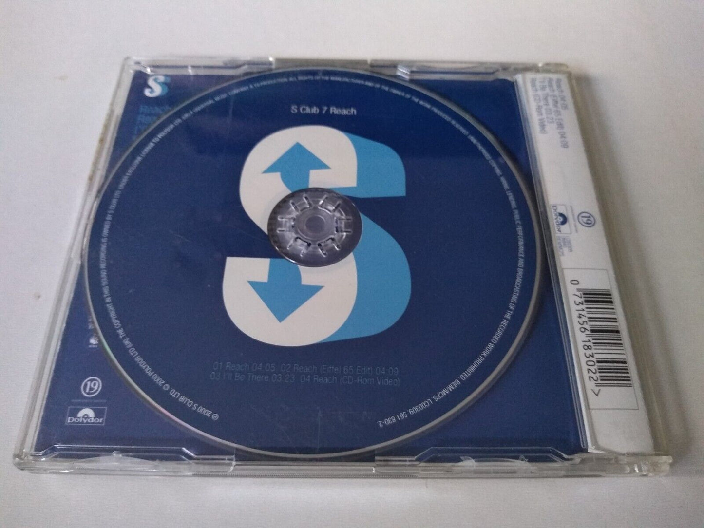 S Club 7 - Reach (2000) CD single