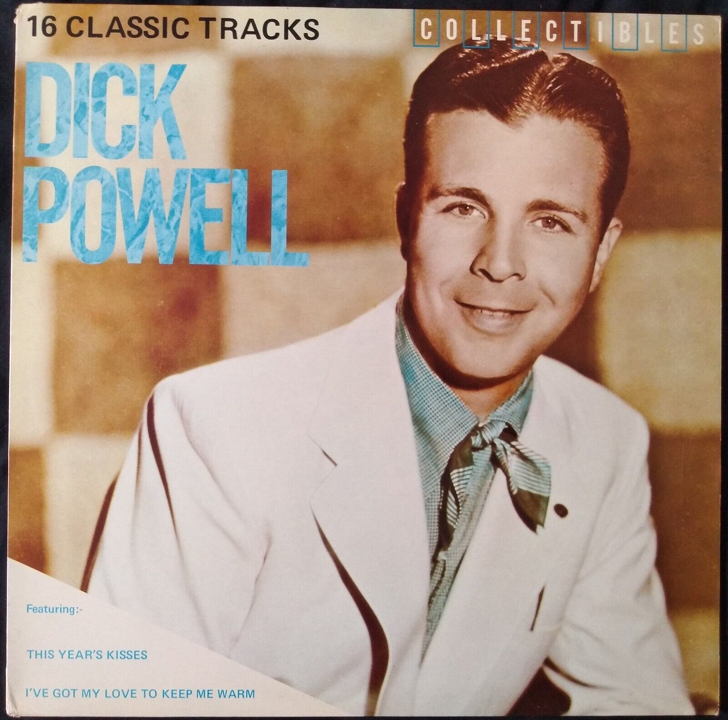 Dick Powell ‎– 16 Classic Tracks (MCA 1982) 12" vinyl LP VG/VG compilation mono